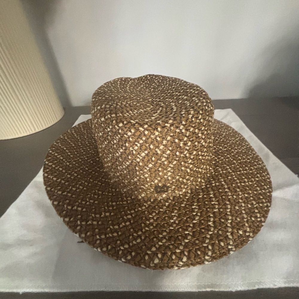 Eric Javits Brown Woven Hat